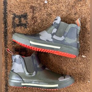 Joules Kids Rainwell short height slip on rain boot